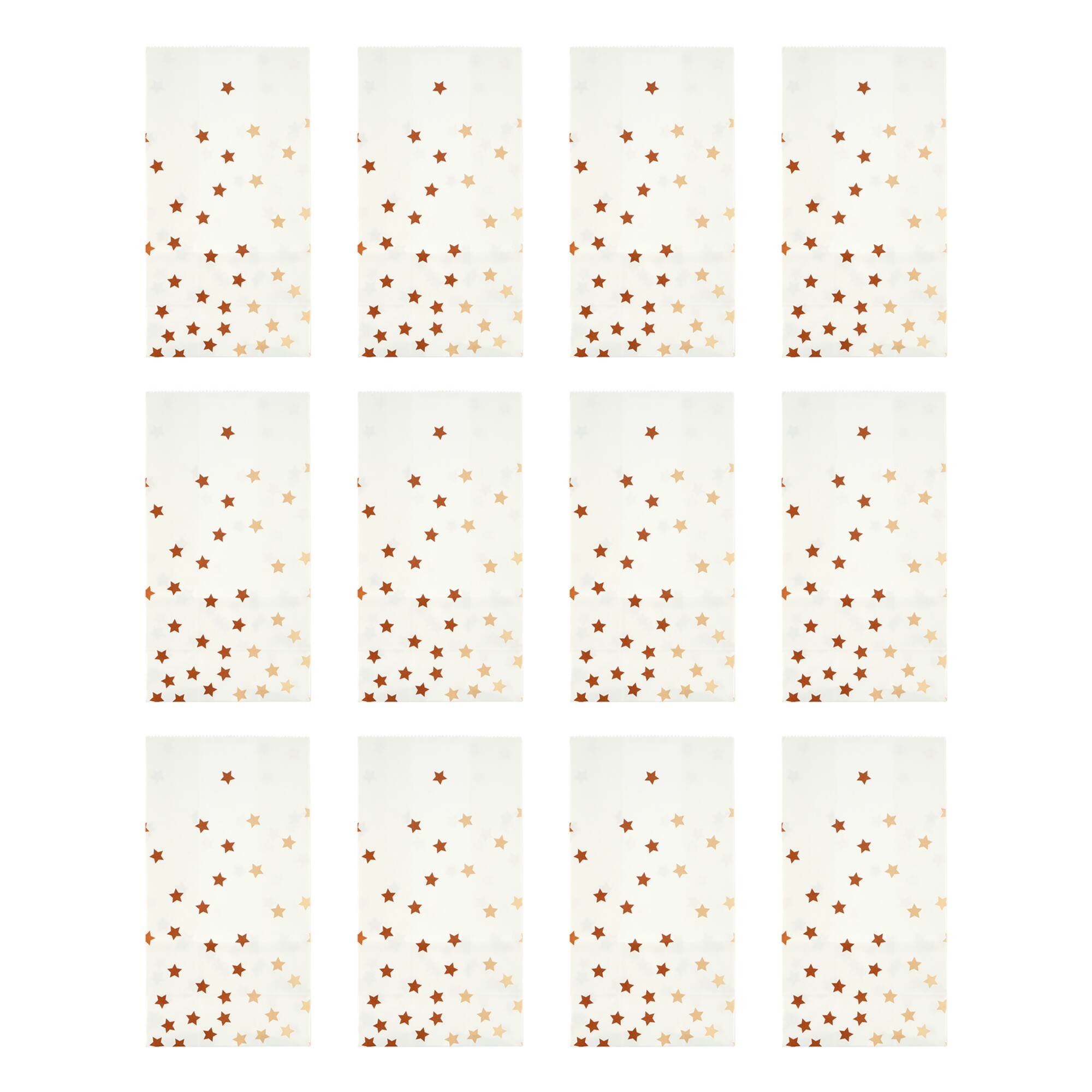 Gold Stars Favor Bags, 12ct. by Celebrate It™